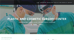 Desktop Screenshot of plasticsurgcenter.com